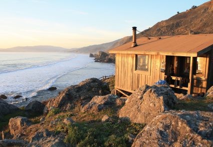 Steep Ravine Cabins in Mount Tamalpais State Park in Northern California.