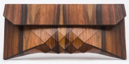 TeslerMendelovitch Rosewood Clutch. Sold on Etsy.com