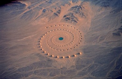 Desert Breath by Danae Stratou, Alexandra Stratou, and Stella Constantinides in the Sahara of El Gouna, Egypt.