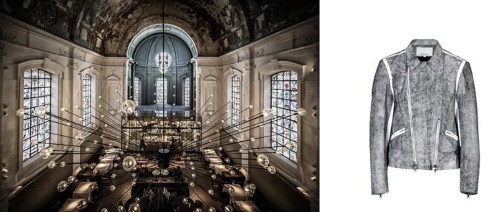 The Jane in Antewerp (Photo by Eric Kleinberg for the New York Times) paired with 3.1 Phillip Lim Crackle Leather Biker Jacket.