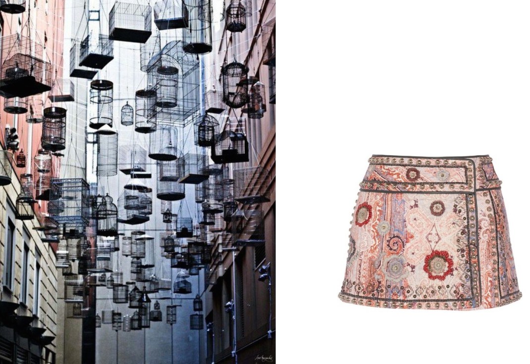 "Forgotten Songs" by Michael Thomas Hill in Sydney, Australia paired with Isabel Marant Jeffrey Mini Skirt.