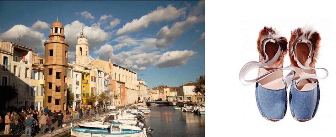 Olivier Grossetête's Les Bâtisses Soeurs (Sister Buildings) project, part of this week's 2014 Agora Biennale in Bordeaux, France paired with Brothers Vellies Denimbox Sandals.