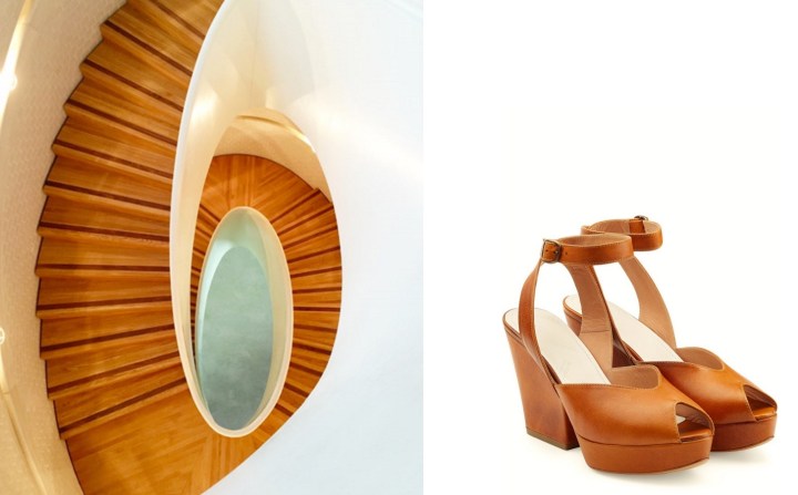 Damien Hirst’s Newport Street Gallery in Vauxhall, London (Photo by Yuki Shima/Dezeen) paired with Maison Margiela Waxed Leather Sandal. 